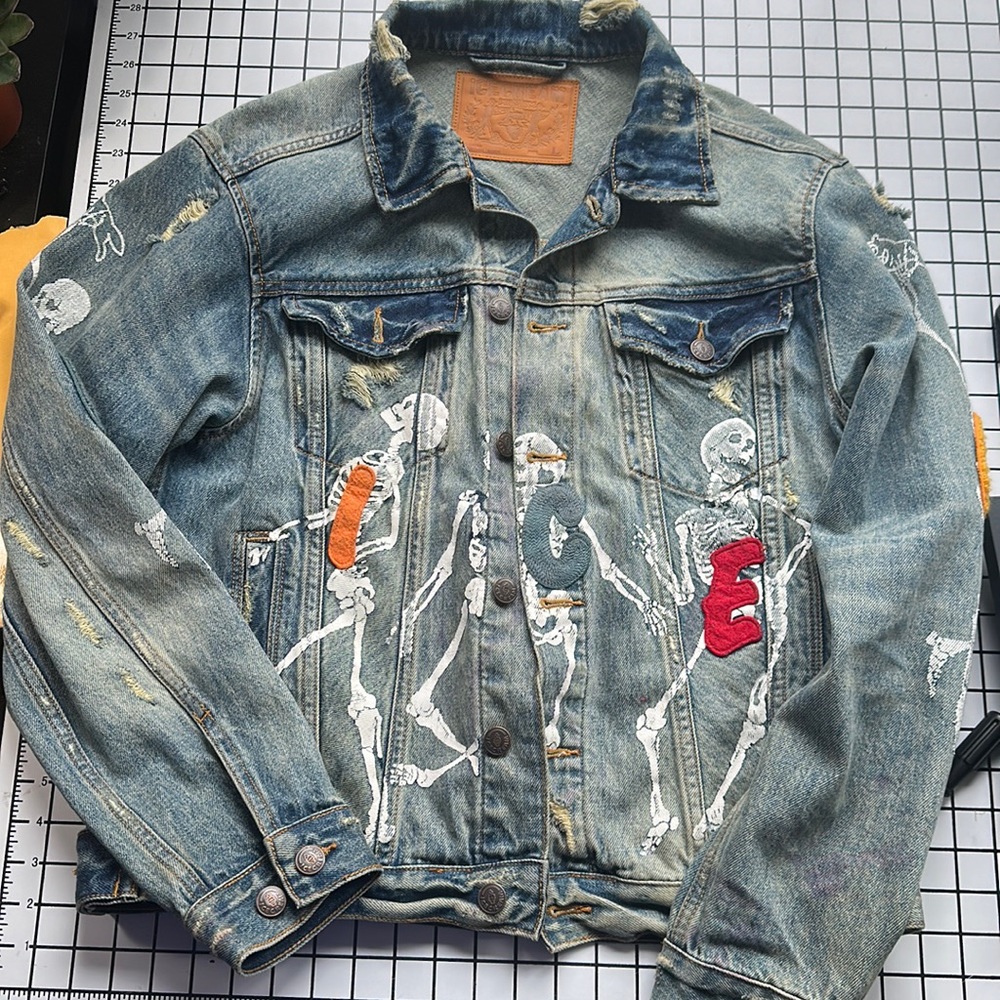 Ice Cream Billionaire Boys Club Denim Jacket L